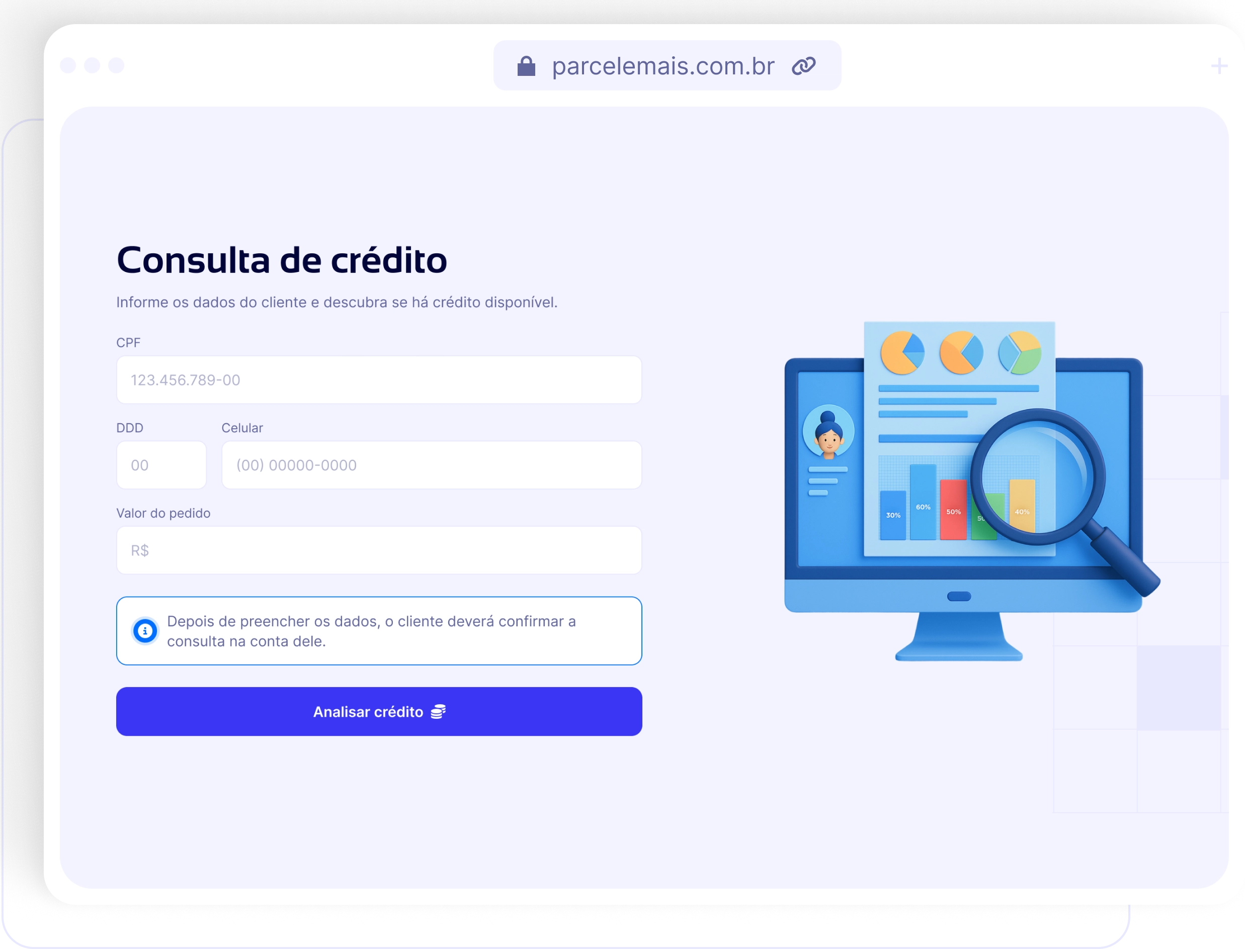 Demonstração da funcionalidade: Venda sem parar